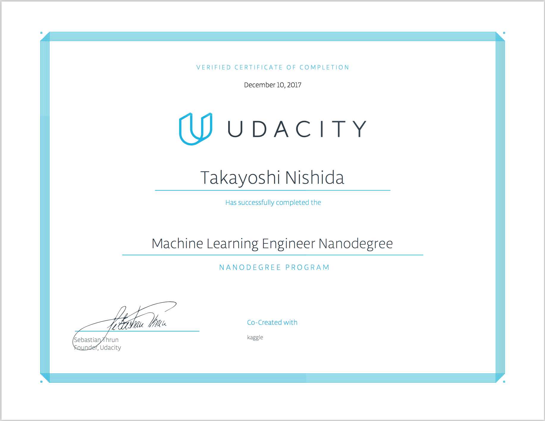 Machine Learning Degree  